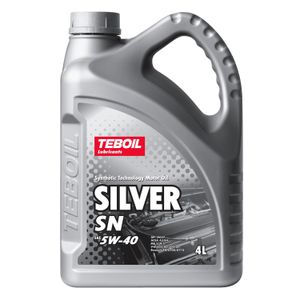 Teboil Silver SN 5W-40, 4л. Моторное масло